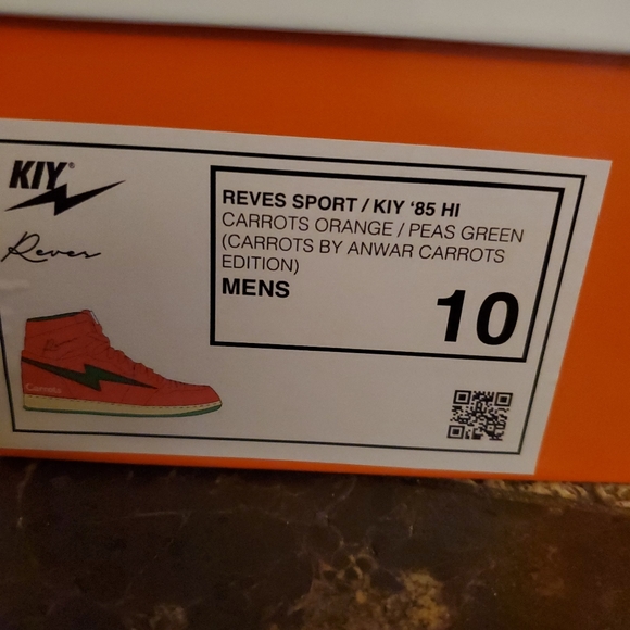 Kool Kiy x Carrots By Anwar Carrots Reves Sport ‘85 Hi Mens Sz 10 & 10.5 DS NWT - Picture 5 of 6